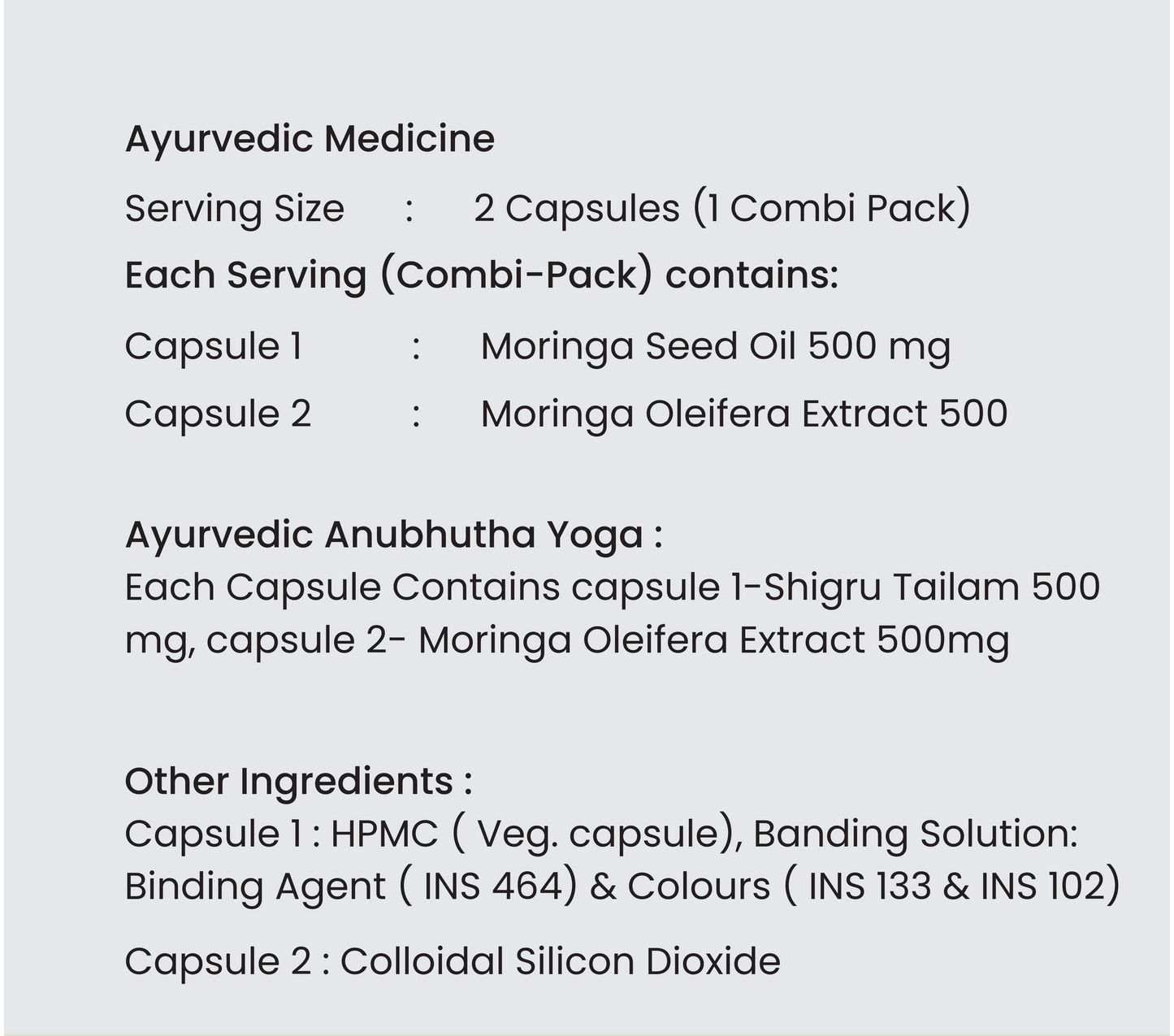 TANDEM Complete Moringa | Moringa Leaf Extract 500mg + Moringa Seed Oil 500mg | Dual Capsule Wellness Formula for Adults 40+ | Supports Energy, Immunity, Bone & Metabolic Health | 60 Veg Capsules